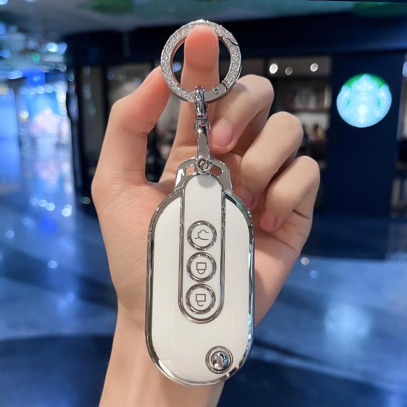 Совместимый чехол для ключей для Wuling Hongguang Mini EV Macaron 22 Модель Gameboy GB