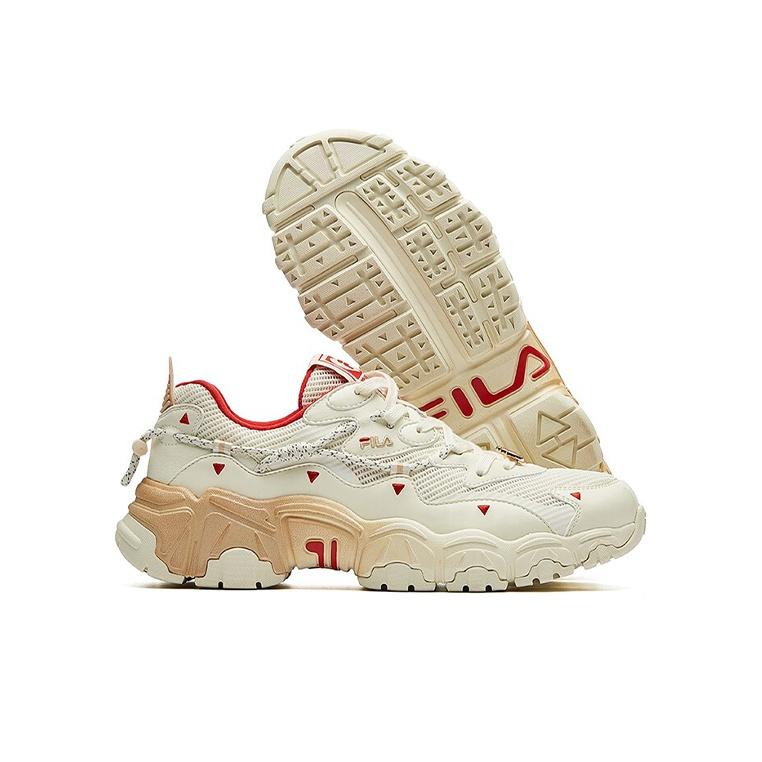 Fila Cat Paw 2.0 520 Ткань Синтетическая кожа Низкие кроссовки Папины кроссовки Мужские кроссовки Белый F12M124166FSW
