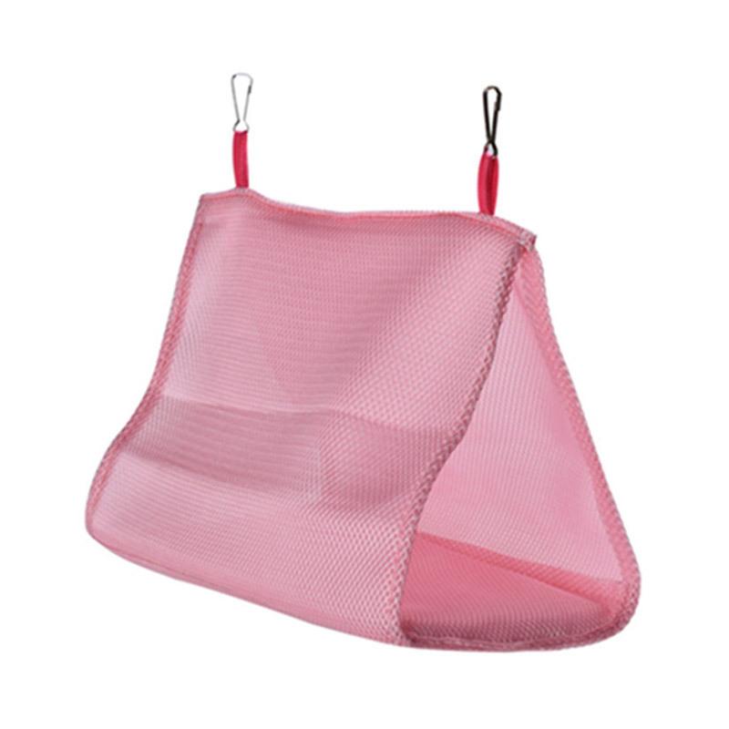 Pet Bird Summer Mesh Hammock Breathable Parrot Nest Hammock Cute Parrot Hanging Hammock