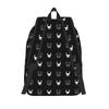 Рюкзак Hollows Knights Shade для мужчин женщин подростков студентов Рабочий Daypack Игровой Мультяшный Колледж Холщовые сумки Спорт