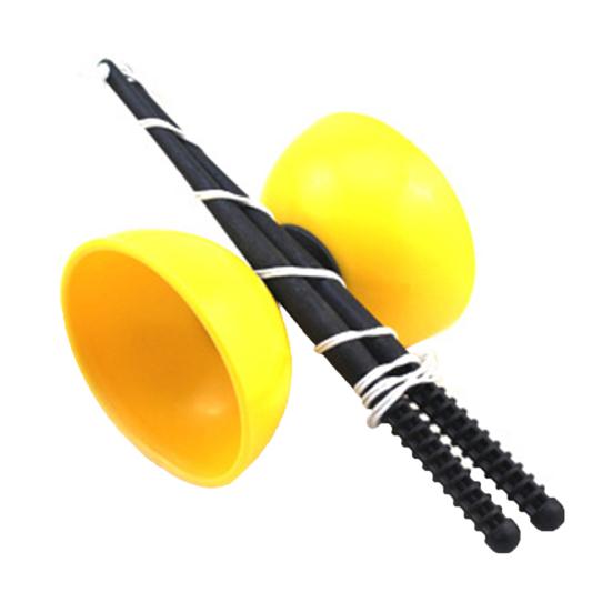 Juggling Diabolo Funny 3 Bearing Clutch Metal Sticks Chinese YOYO String Bag Toys for Kids