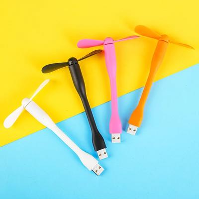 Мини USB Вентилятор Гибкий Гнущийся Охлаждающий Вентилятор Для Пауэрбанка Ноутбука ПК AC Зарядного Устройства Портативный Ручной Вентилятор Компьютерный Летний Гаджет