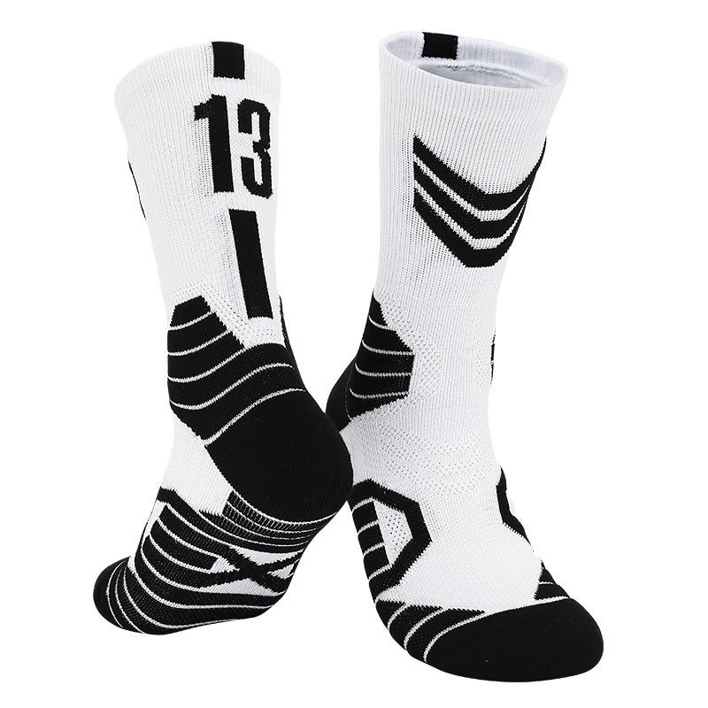 Summer Children'S Basketball Socks Actual Training Stockings Sports Socks Youth Non-Slip Socks Boys Medium Socks