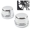 1Pair Motorcycle Front Axle Nut Cap Cover For Harley Touring Softail Sportster VRSC FLDE FLFB FLHC FLSB FLSL FXBB FXBR FXLR FXS