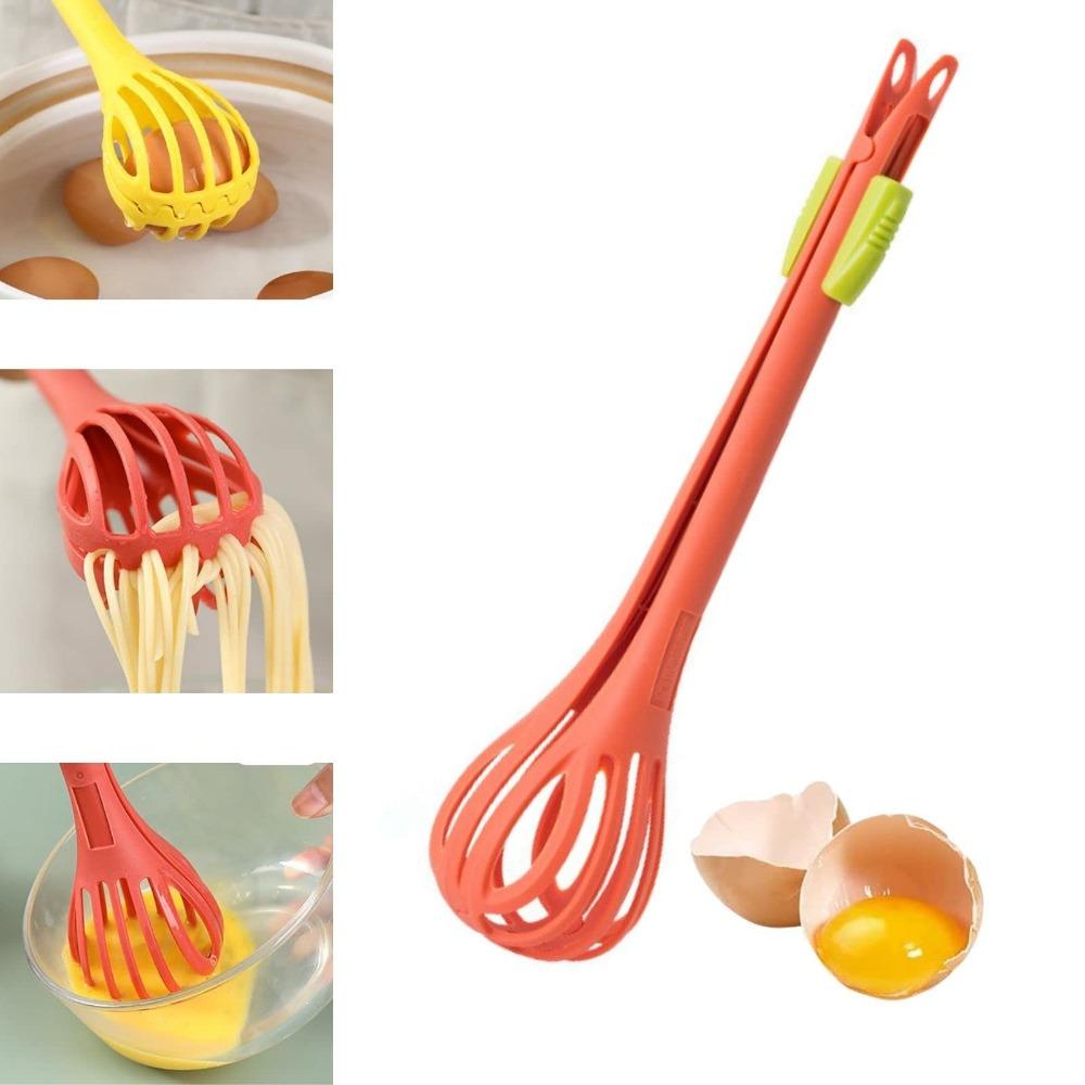 Многофункциональный венчик и блендер 2-в-1 для быстрого смешивания яиц и продуктов для выпечки — незаменимый кухонный инструмент для домашних поваров
