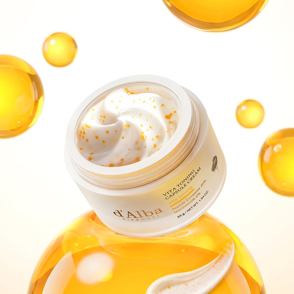 [dalba] Капсульный крем Vita Toning с ниацинамидом 5% (55 г х 2)