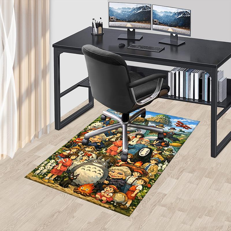 1pc Fantasy World Adventure Carpet for Playroom Bedroom Living Room Sofa Home Decor,kids Game Area Rug Non-slip Floor Mat Y7292
