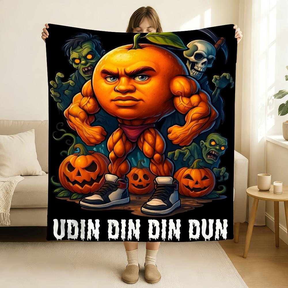 Italian Brainrot Creative Animal Blanket Soft and Skin Friendly For Couch Bed Napping Bedspread All Seasons Comforter
