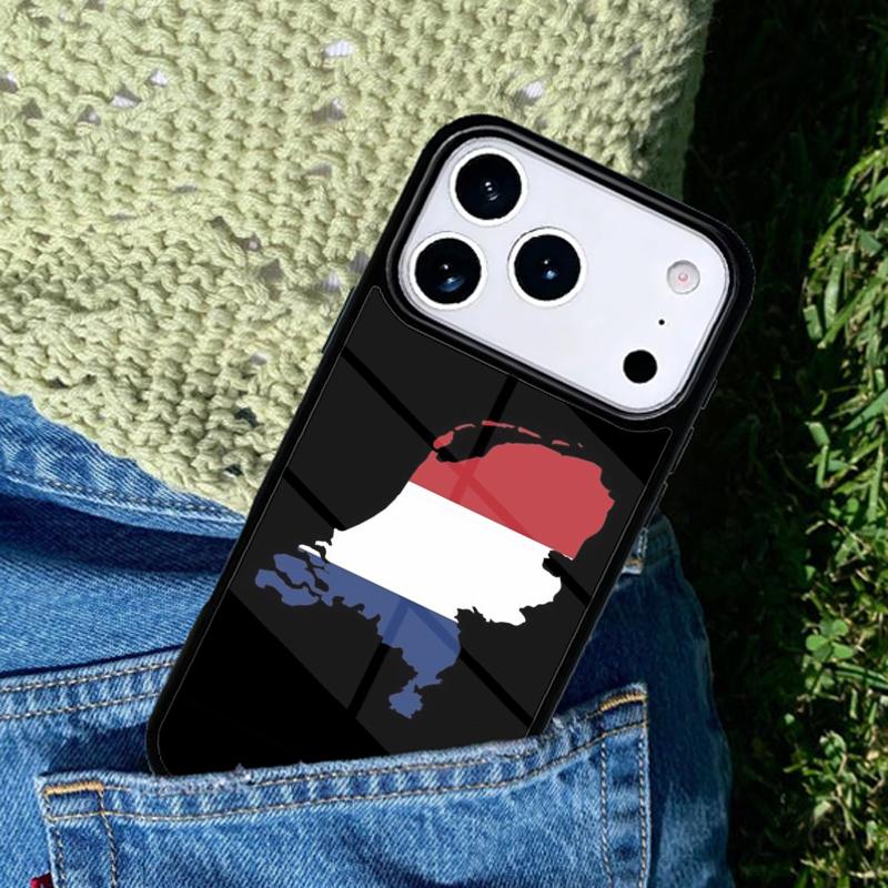 Чехол для мобильного телефона с флагом Нидерландов Совместим с IPhone 17 16 15 14 13 12 11 Pro Max 17 Air cover