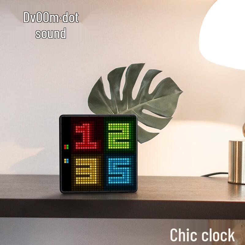 Пиксельный дисплей Divoom Pixoo Max с часами и подсветкой окружающей среды