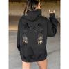 2025 Trendy Loose Fit European & American Fashion Hoodie Sweatshirt
