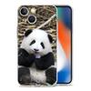Чехол для телефона iPhone 17 Чехлы iPhone Air 16 15 12 13 14 Pro Max 7 8 Plus 16Pro iPhone11 Прозрачный Мягкий чехол панда