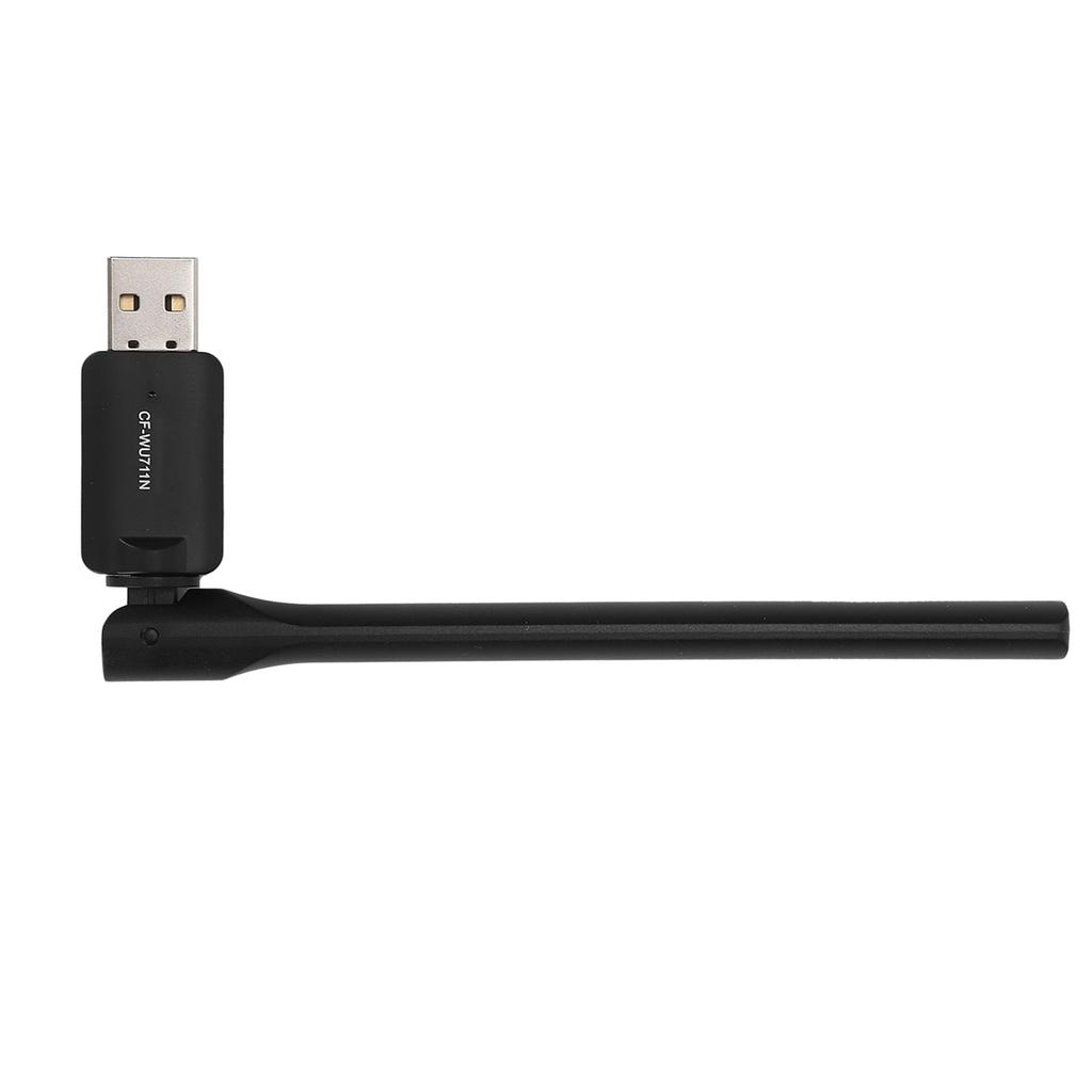 WiFi-адаптер 150 Мбит/с 2,4 ГГц USB Беспроводная сетевая карта для передачи данных Домашний Офис Настольный Компьютер Ноутбук