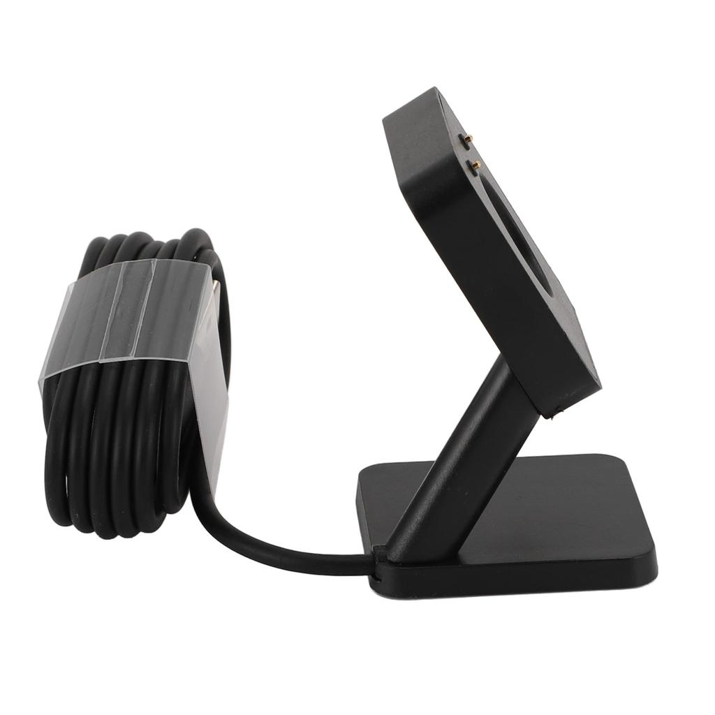 Charger Dock for Watch Fit 2 Magnetic Base Charging Stand with Cable Smart Bracelet Charging Station Black
