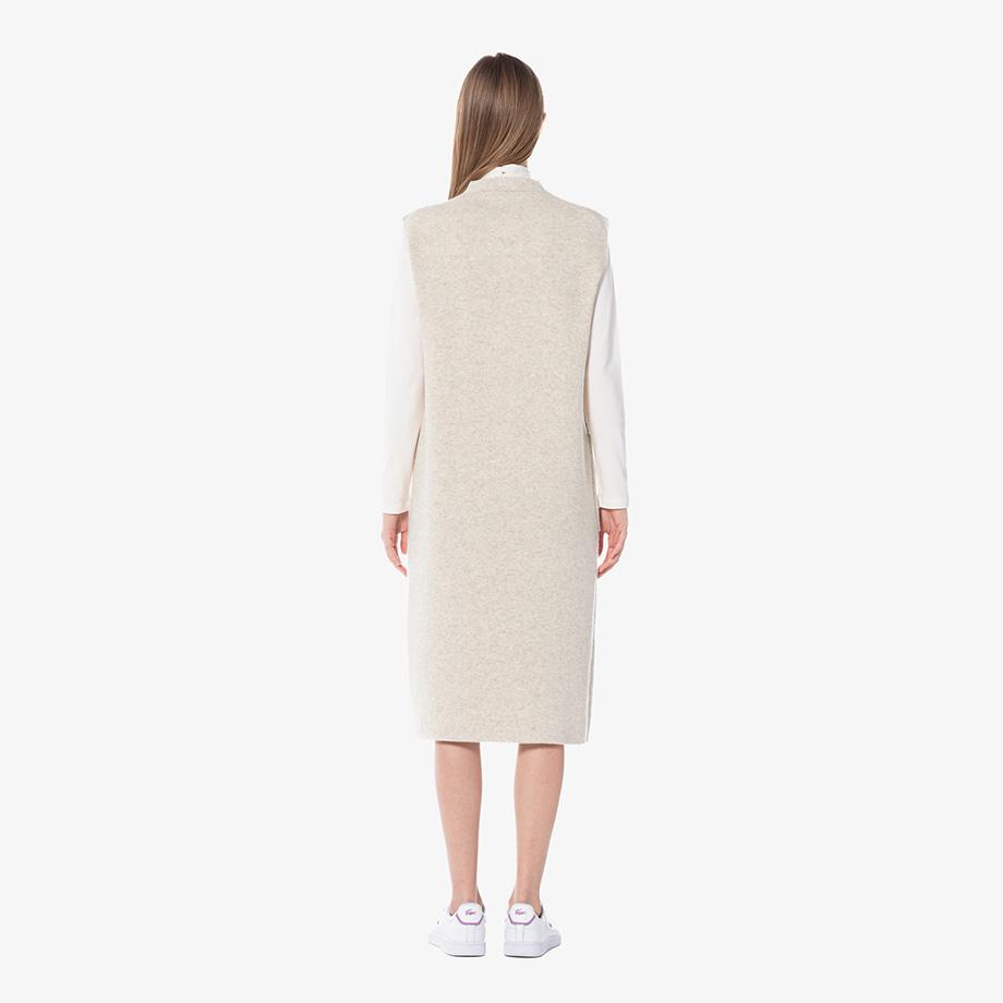 [lacoste] Women's V-Neck Sleeveless Dress EF194E-54NXFJ
