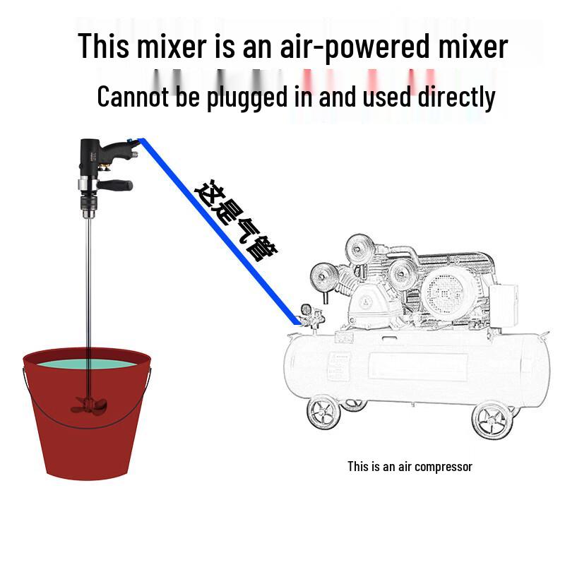 Dalan Portable Pneumatic Mixer