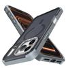 Прозрачный матовый бронированный магнитный чехол AG для For Iphone 17 Air 17e 16 16e 15 14 13 12 11 Pro Max Plus Для чехла с поддержкой беспроводной зарядки