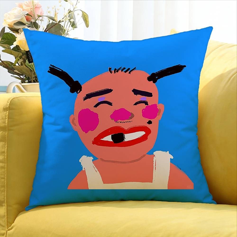 Funny and weird World Various Sizes Square Pillow Case For Car Home Bedchamber Decor