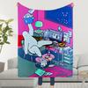 Blanket Throw Super M-Mr Cosy Plush Living Illustration Room Sofa Couch Childish Birthday D-DonothingS Cute Gifts