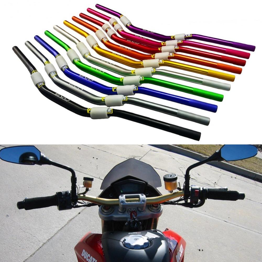 Universal Motorcycle Handlebar PRO Fat Bar 1-1/8" 28mm for KTM Honda Suzuki Yamaha Kawasaki Racing Dirt Pit Bike CNC Anodizing