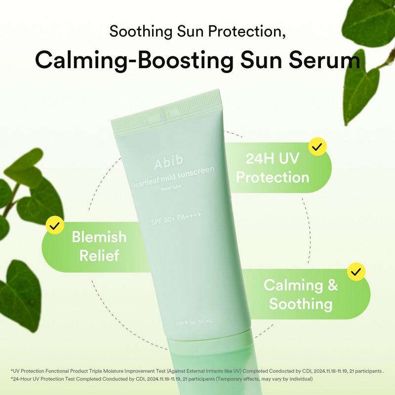 Abib Sunscreen Tube SPF50+ PA++++ 50ml 4 types / Brightening, Soothing, Hydrating, Moisturizing, Korean Cosmetics, Kbeauty