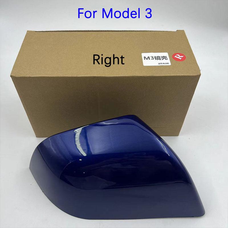 For Tesla Model 3 2017-2026 Highland Model Y 2020-2024 Rearview Mirror Cover Door Side Rear View Mirror Shell Replacement Caps