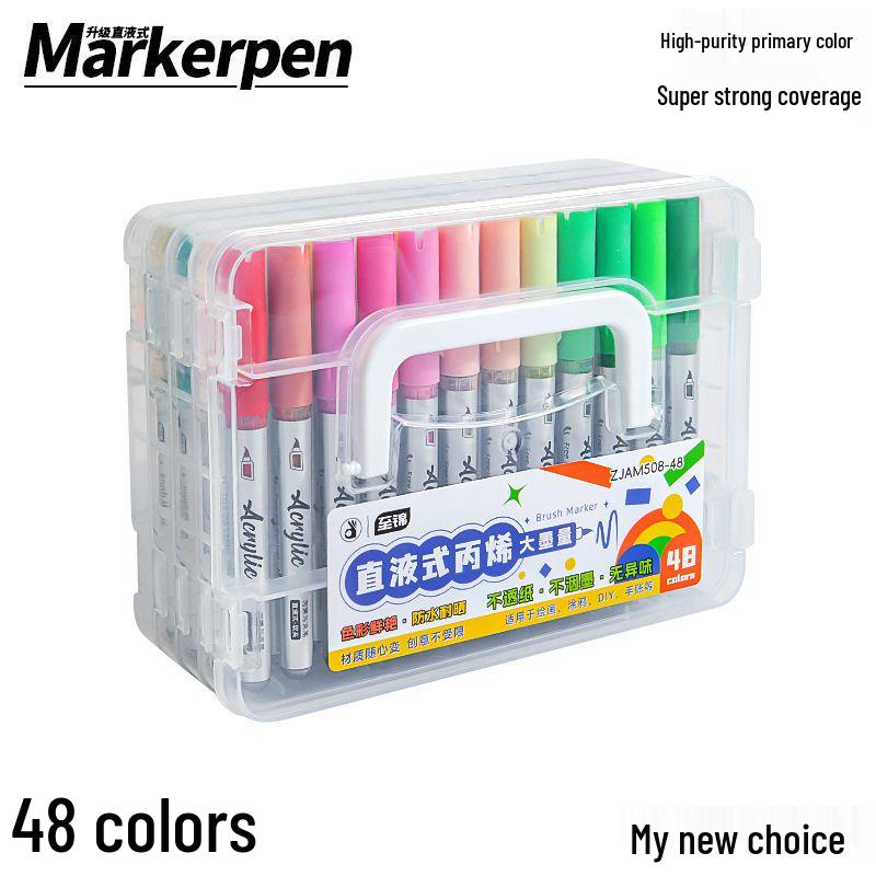 Акриловый маркер Арт Профессиональный - Акриловый маркер-акварель с тонким наконечником