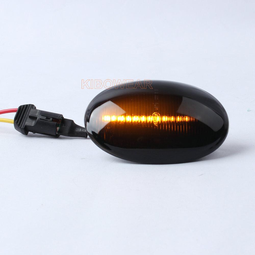 2 шт. динамический светодиодный боковой маркер для MINI Cooper R55 R56 R57 R58 R59 2007-2013 указатель поворота на крыле
