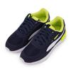 PUMA Graviton Lightweight Canvas Sneakers Navy Blue Neon Yellow Unisex Boys Kids
