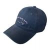 Fashion Hat retro washed Korean version TH letter embroidered baseball hat, thin and age-reducing face, small sunshade cap woman