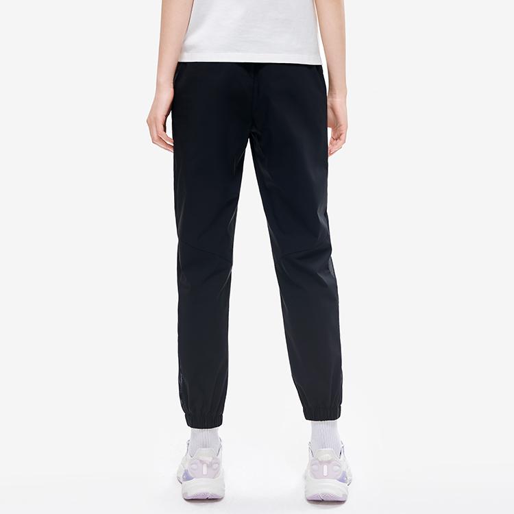 New FILA Knitted Sweatpants Women's Jet Black F11W229803FBK