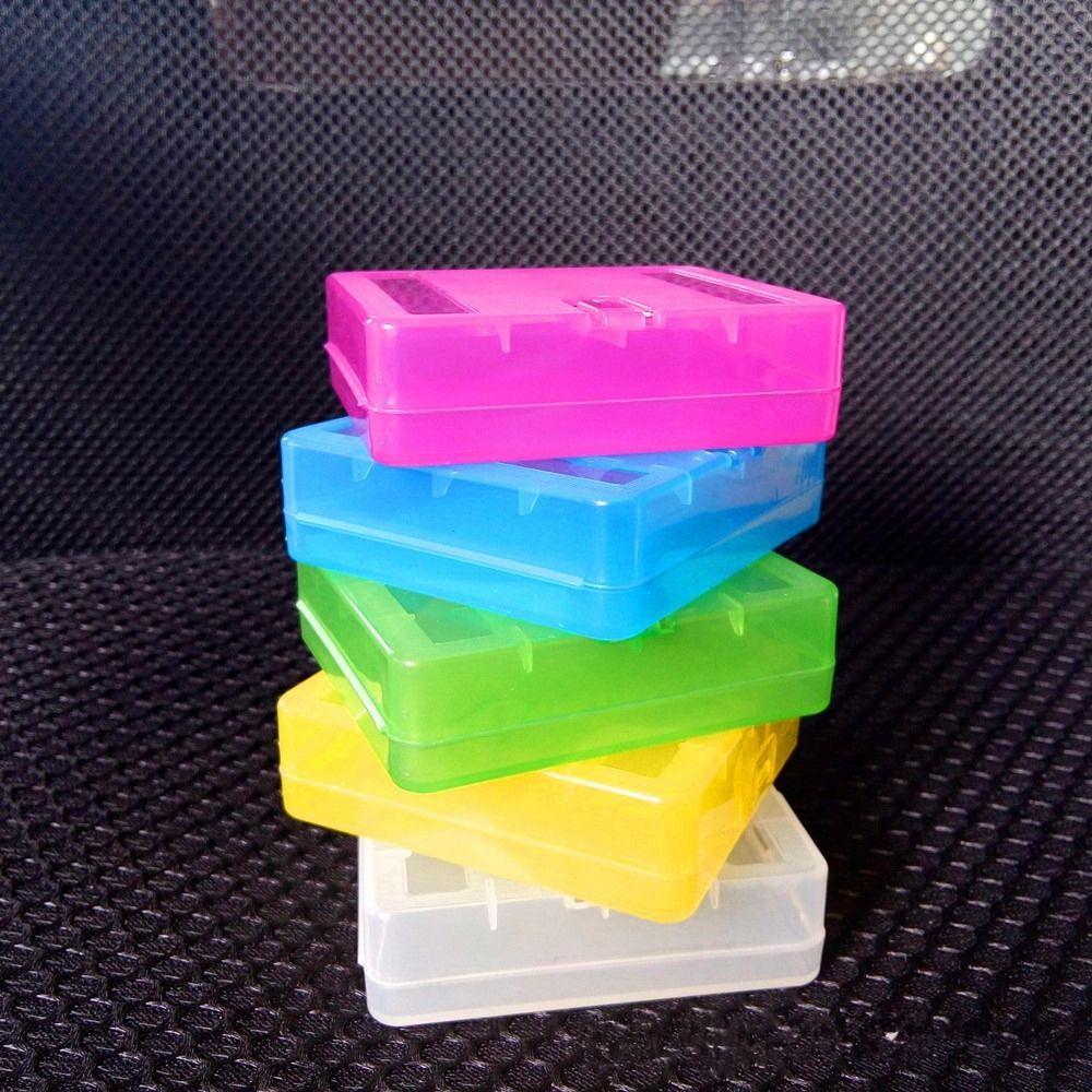 Coloful Battery Case 4 AA AA Battery Holder Storage High Quality Battery Box  18350 Battery Holder