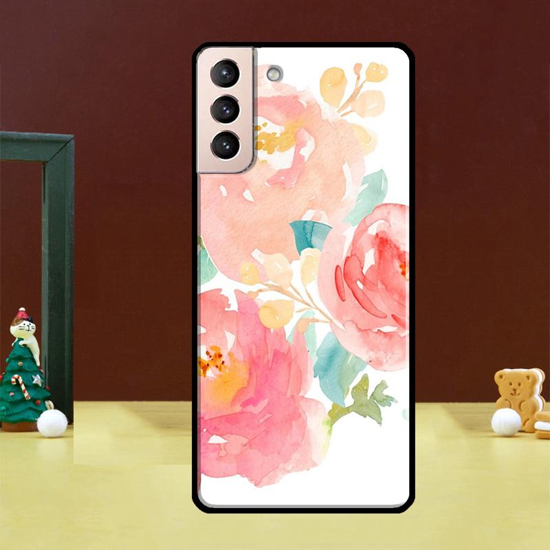 Пионы Красивый Цветок Чехлы Для Samsung Galaxy S23 S20 FE S21 FE S22 Ultra Note 20 S10e S8 S9 S10 Note 10 Plus Чехол