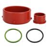 4PCS Turbo & Breather Intake Seal Kit & Black Green O Rings For Mercedes OM642 A0179973545 A0149976445 A6420940080