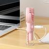 Handheld Spray Fan USB Rechargeable Adjustable Summer Personal Water Mist Fan Portable Travel Outdoor Pocket Mini Cooling Fan