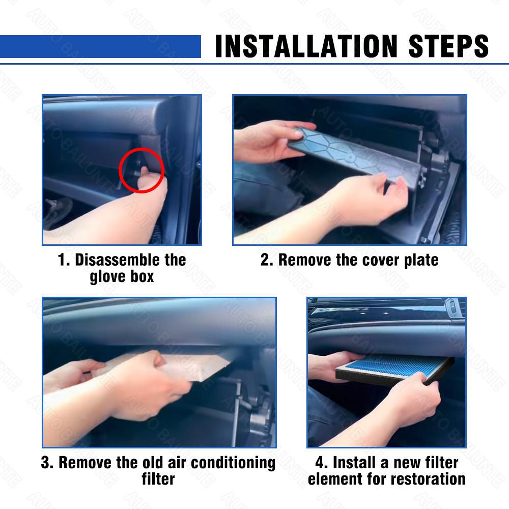 1pcs For Acura Intrgra MDX RDX TLX 2019 2020 2025 2025 2025 2025 Car Air Filter Conditioner Replacement Kit Car Accessories