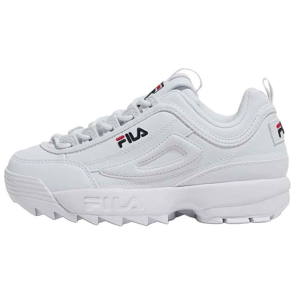 Fila Disruptor 2 1998 Классические Удобные Прочные Низкие Кроссовки для Повседневной Носки Унисекс Белый 1FM02739H121