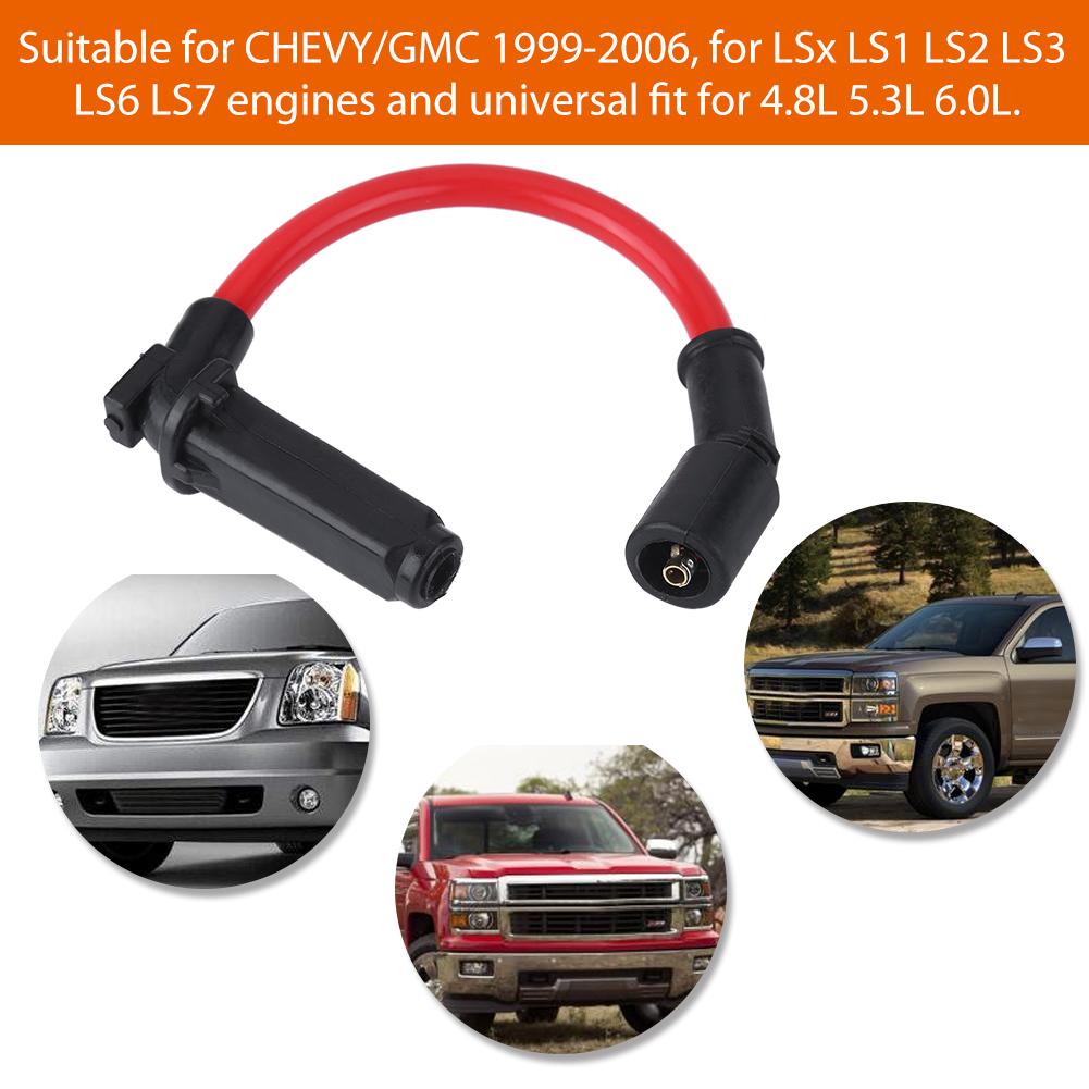 8 шт. проводов зажигания LSx LS1 LS2 LS3 LS6 LS7 для CHEVY/GMC 1999-2006 4.8L 5.3L 6.0L