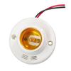 E27 Base PIR Motion Detector Wall Lamp Holder Socket Led AC220V Automatic Human Body Infrared PIR Sensor Lamp Light Screw Cap Socket Lamp Bulb