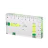 High Precision Transparent Two Direction Magnetic Level Bubble Mini Level MAS