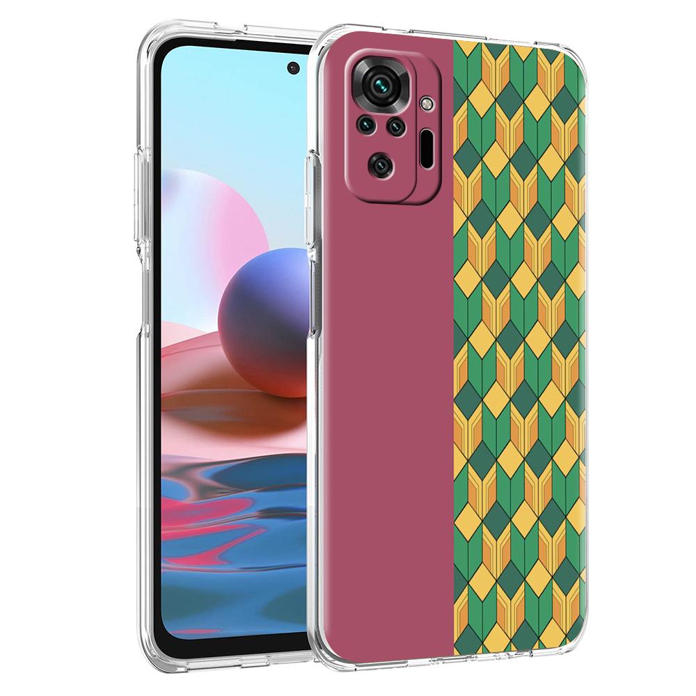 Клетчатый чехол для телефона Xiaomi Redmi Note 12 4G 11 10 Pro 5G 10C 10S 9S 9 9T 8T 9C 9A 8 8A 7 K50 K40