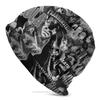 Вязаная шапка из фильмов о монстрах, черно-белая модная шапка-бини для женщин унисекс, шапочки с изображением Чужого Рипли, космические ужасы из фильма Skullies