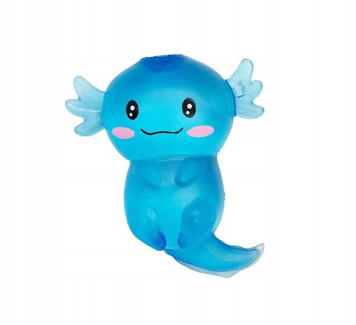 4 Sztuki Gniotek Antystresowy Sensoryczny Axolotl Zestaw Aksolotl
