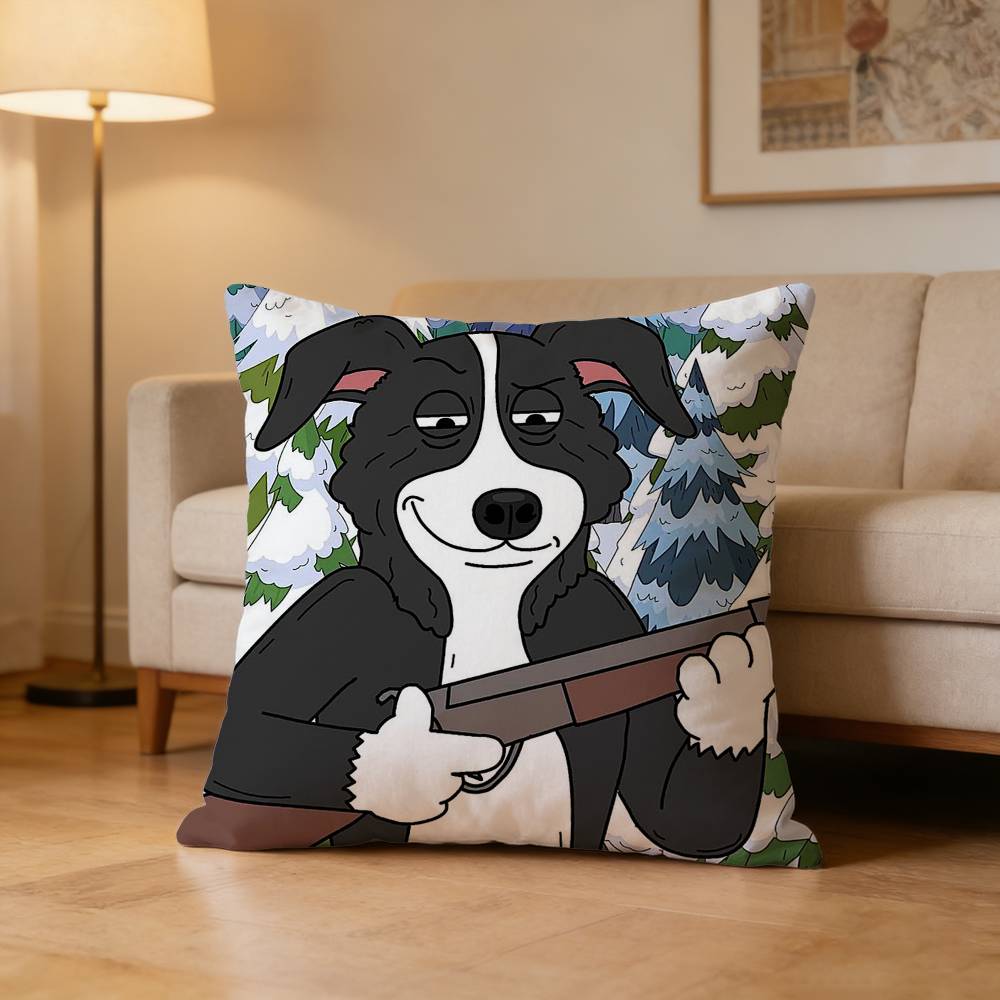 Cool Cartoon Mr PPickles Pillow Case for Sofa Living Room Home office Decor Protective Cover