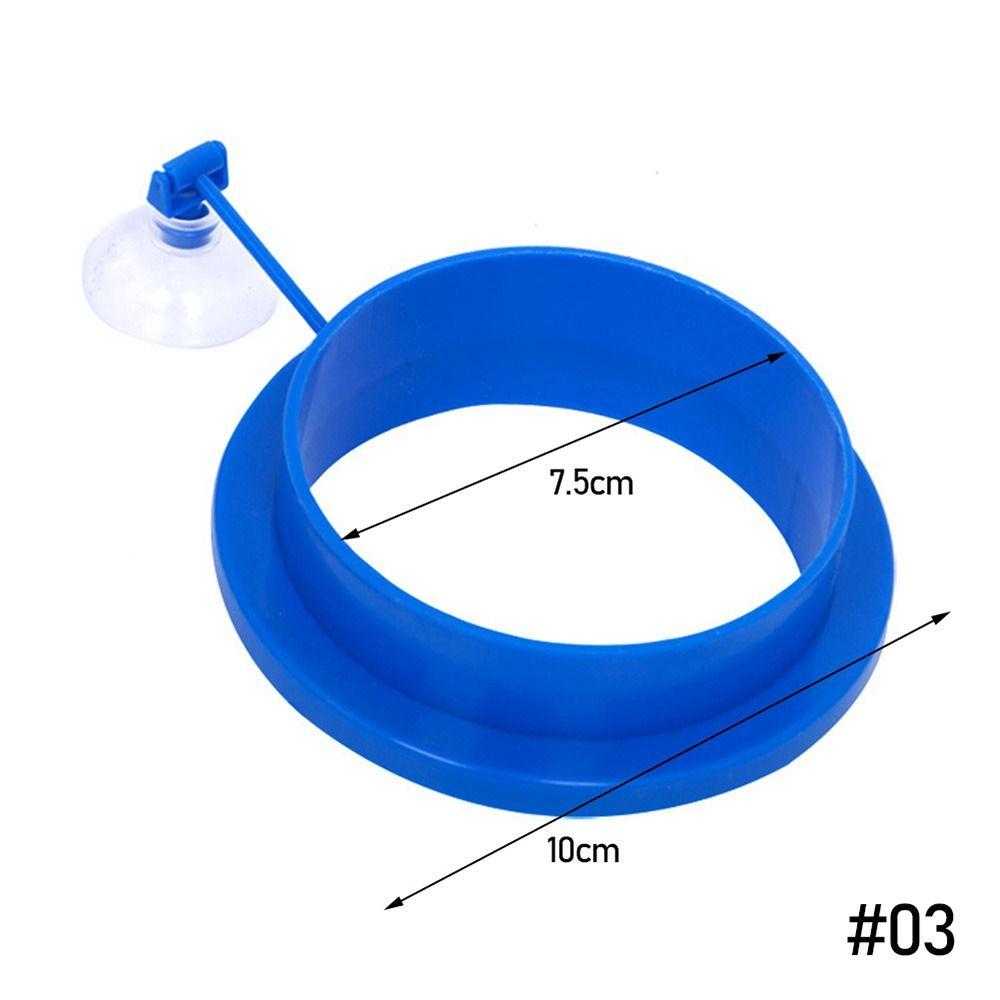 Пластиковая самоплавающая кормушка с фиксированной точкой, квадратное кольцо для кормления рыб, аквариумное кормление