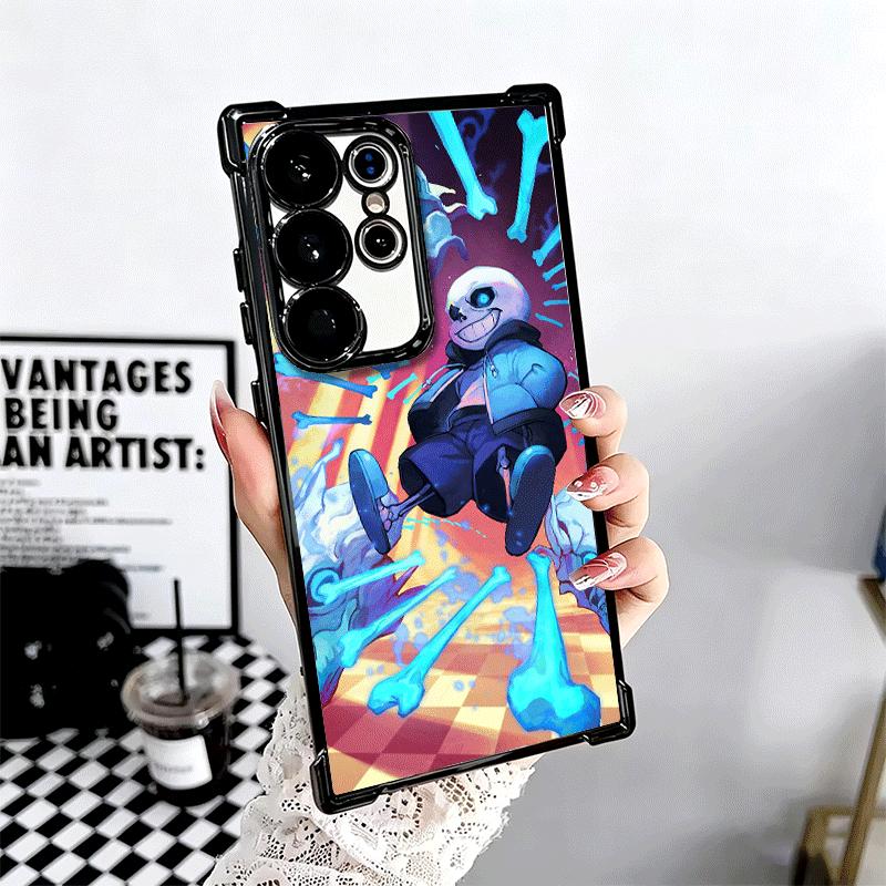 U-Undertale S-Sans Позорированный Чехол для Телефона Для Samsung Galaxy S24 S25 FE S26 Edge S23 Ultra S22 S21 Plus S20 Противоударный Подушка Безопасности