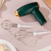with Replacement Heads Electric Egg Beater Wireless Electric Egg Whisk Electric Mixer  Kitchen