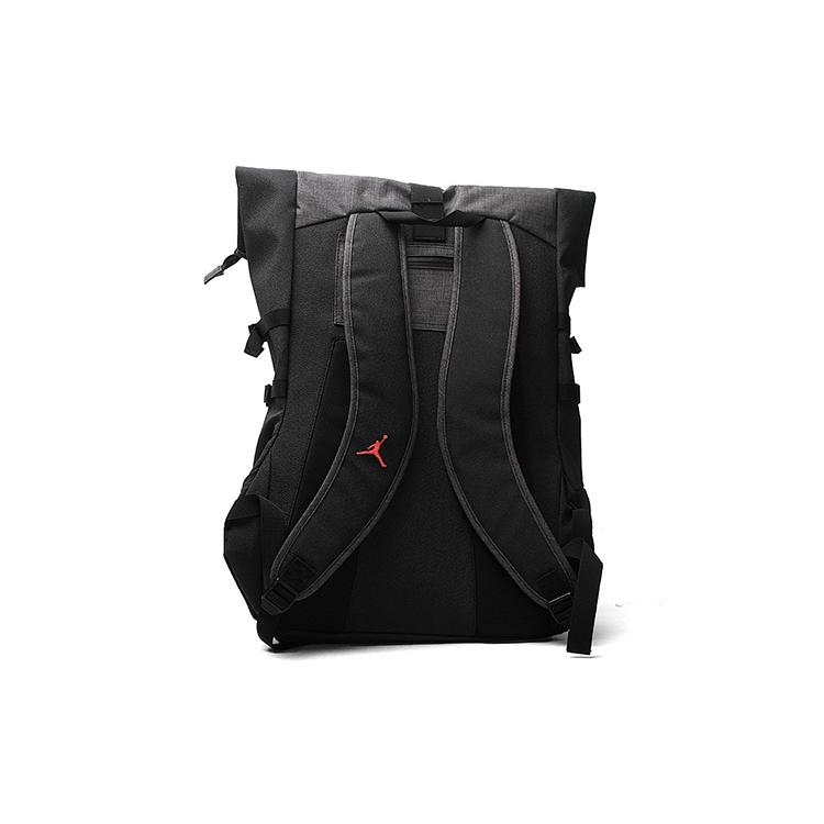 New Jordan Polyester Backpack Regular Unisex Black Red 606361-010