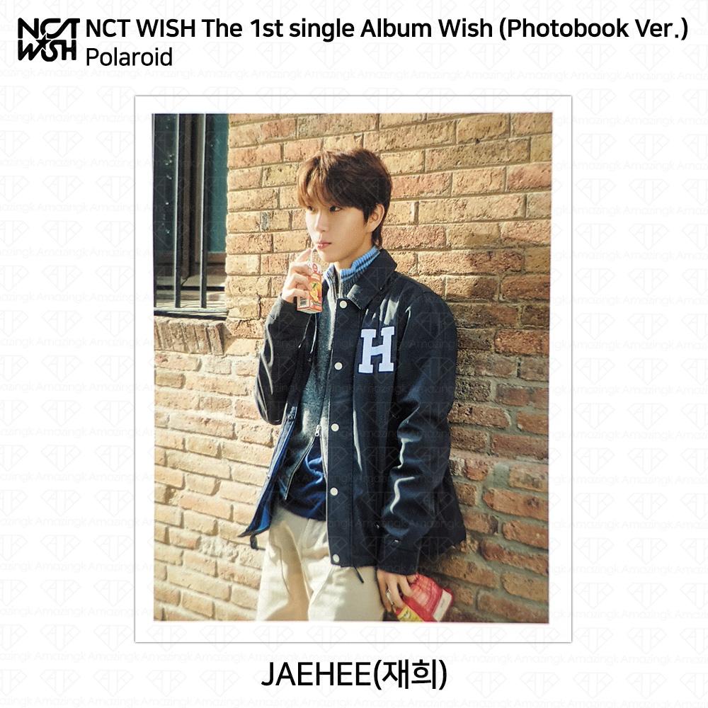 NCT WISH The 1st Single Album WISH Official Photocard Polaroid RIKU YUSHI KPOP