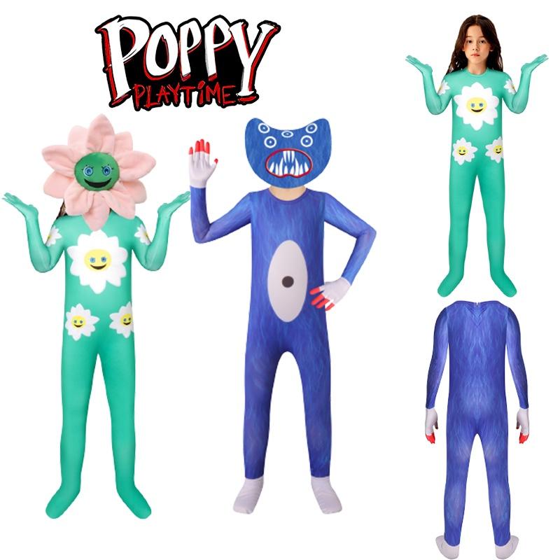 Оригинальный костюм для косплея Poppy Playtime Huggy Wuggy для детей, наряд на Хэллоуин, Рождество